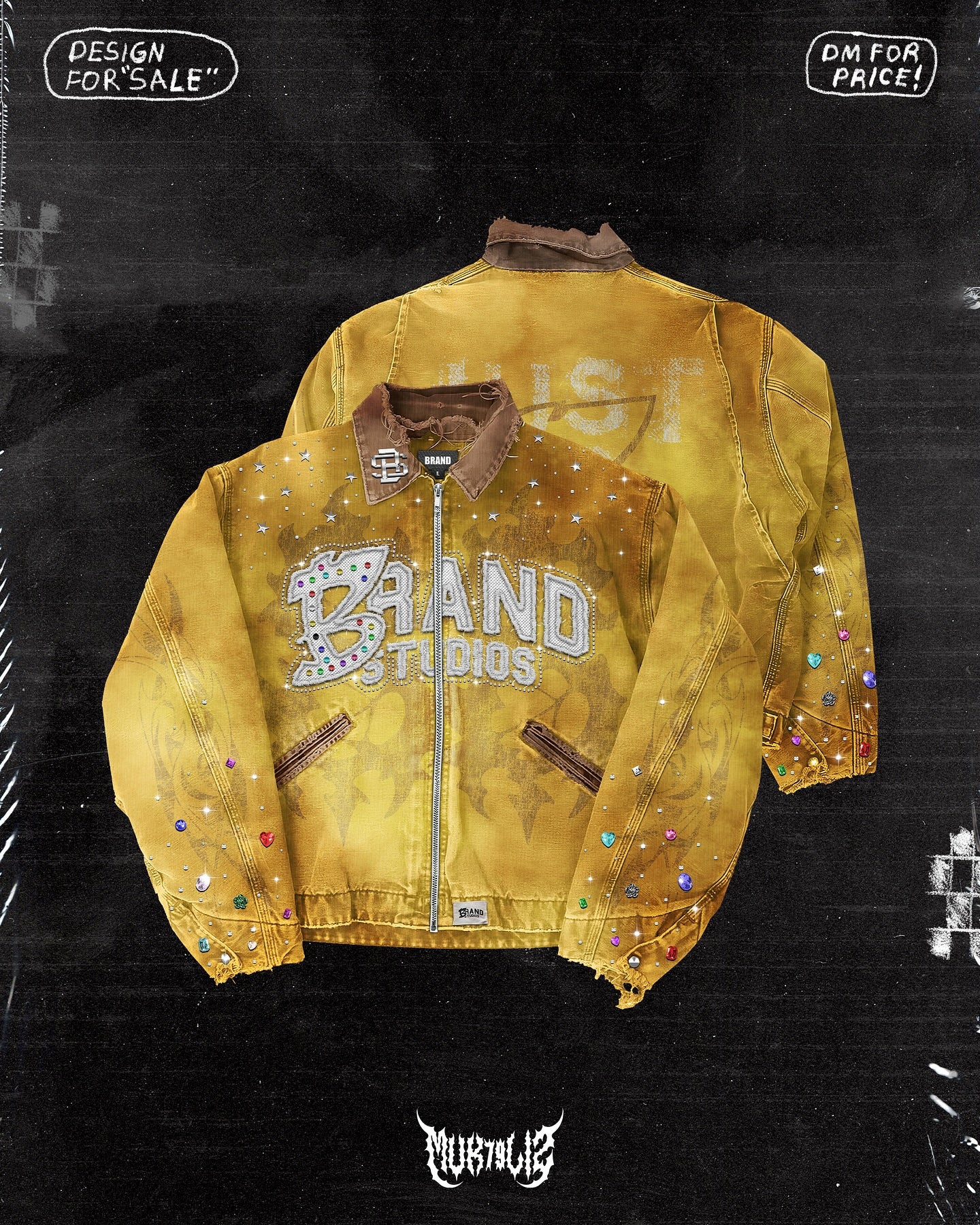 Yellow "Lysergic Acid Diethylamide" WLT Jacket